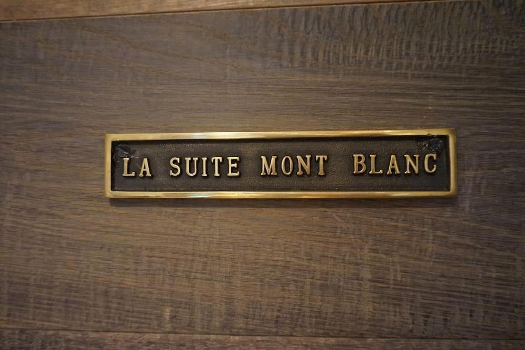 Appartement La Suite Mont-Blanc Chamonix Exteriör bild
